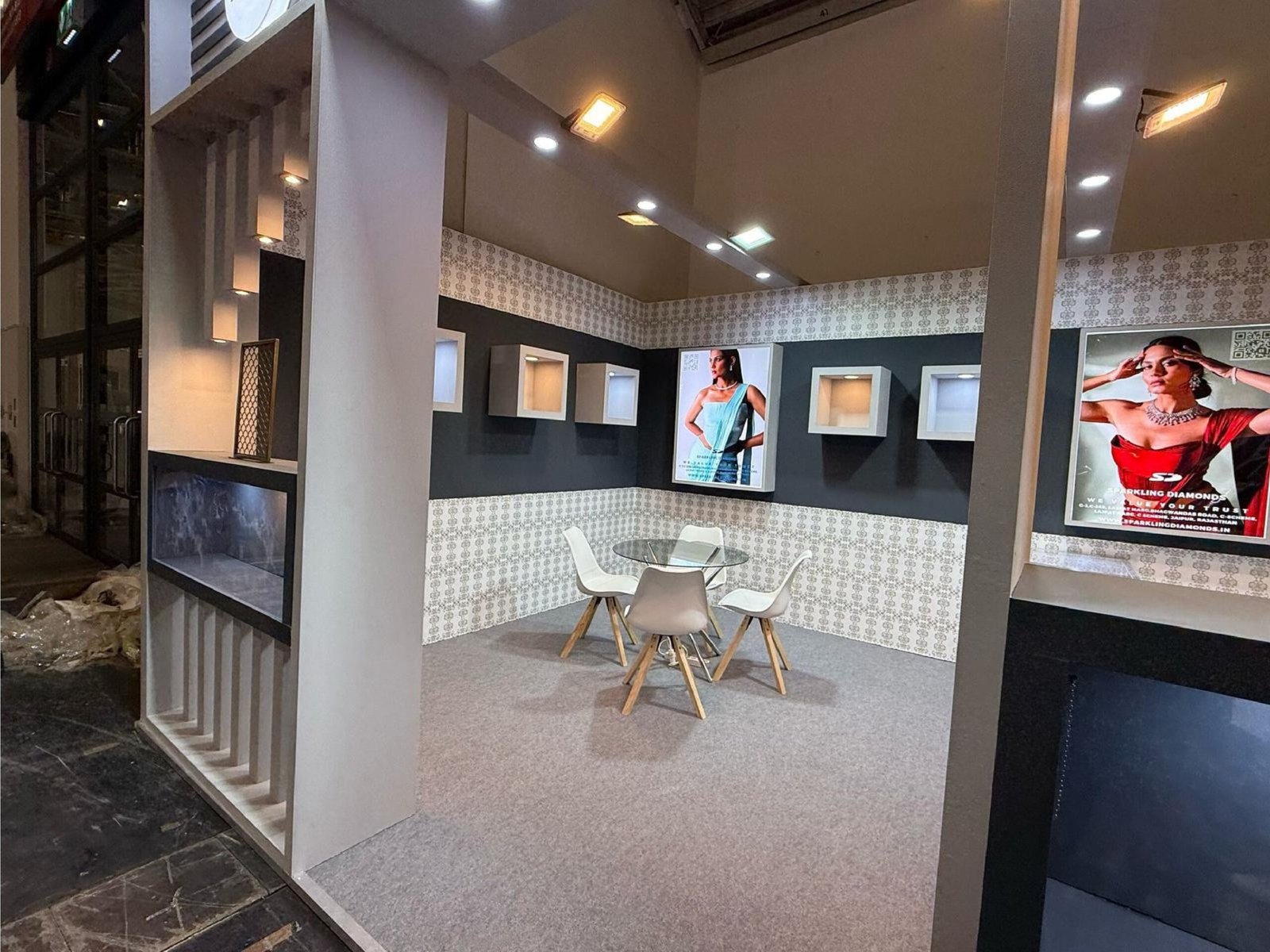 Retail brand exhibition stand