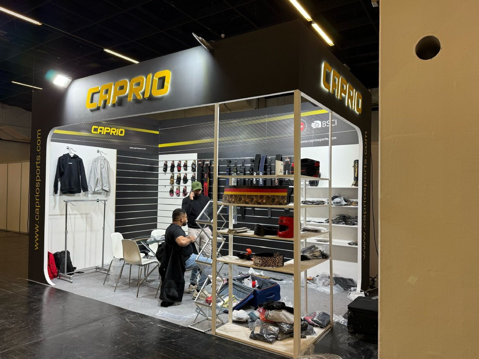Exhibition brand showcase